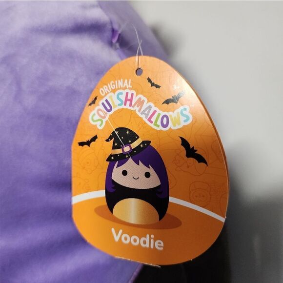 Squishmallows 20-inch Voodie Witch with Purple Hair Large Child's Halloween - Picture 8 of 8